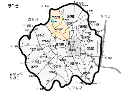 성주군위치